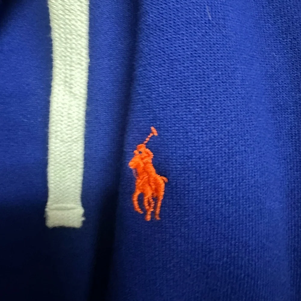 NEW Polo by Ralph Lauren Blue Men's HOODIE ZIP UP MINT! - Picture 2 of 7